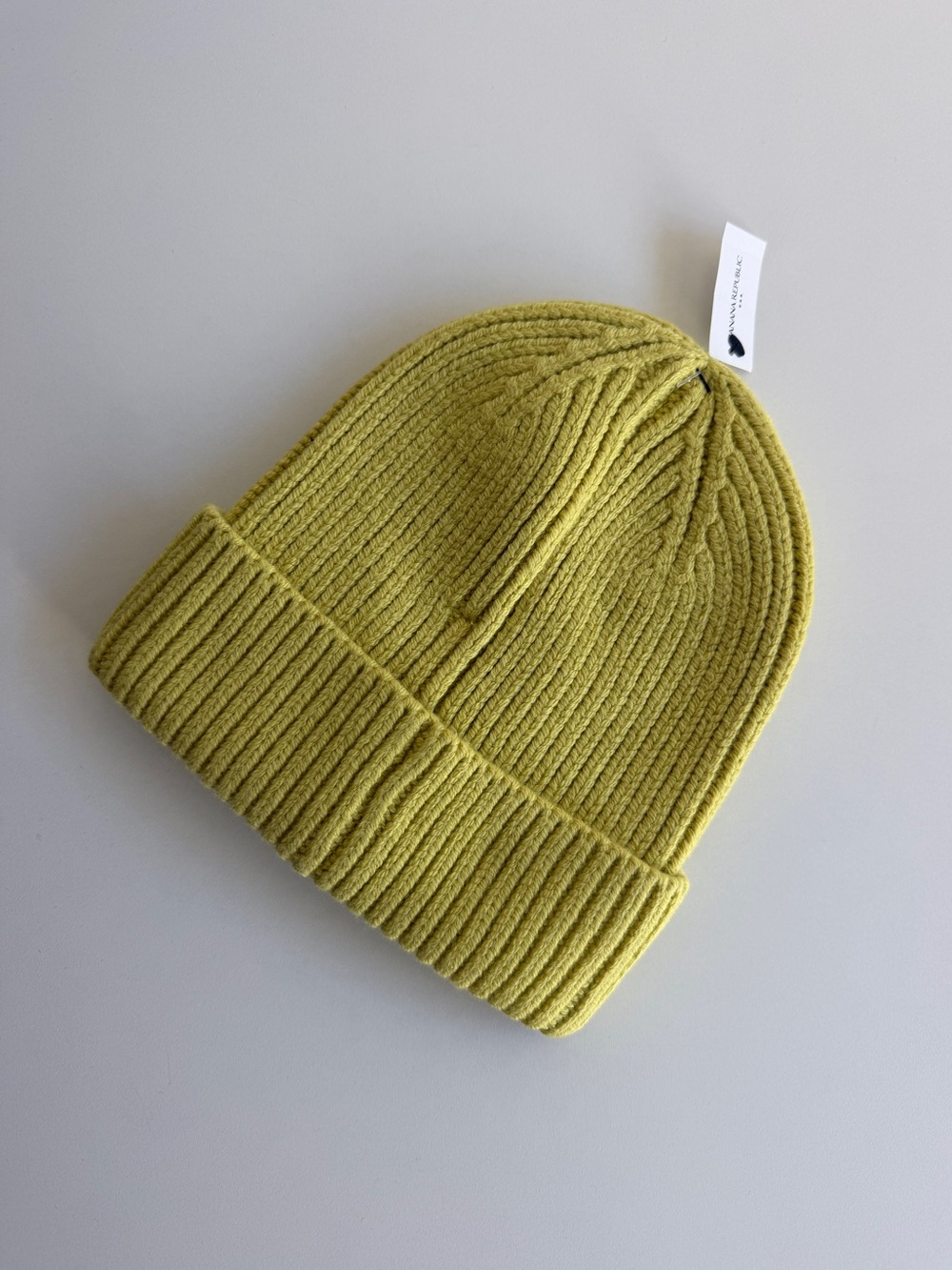 NEW Banana Republic Bright Yellow Beanie
